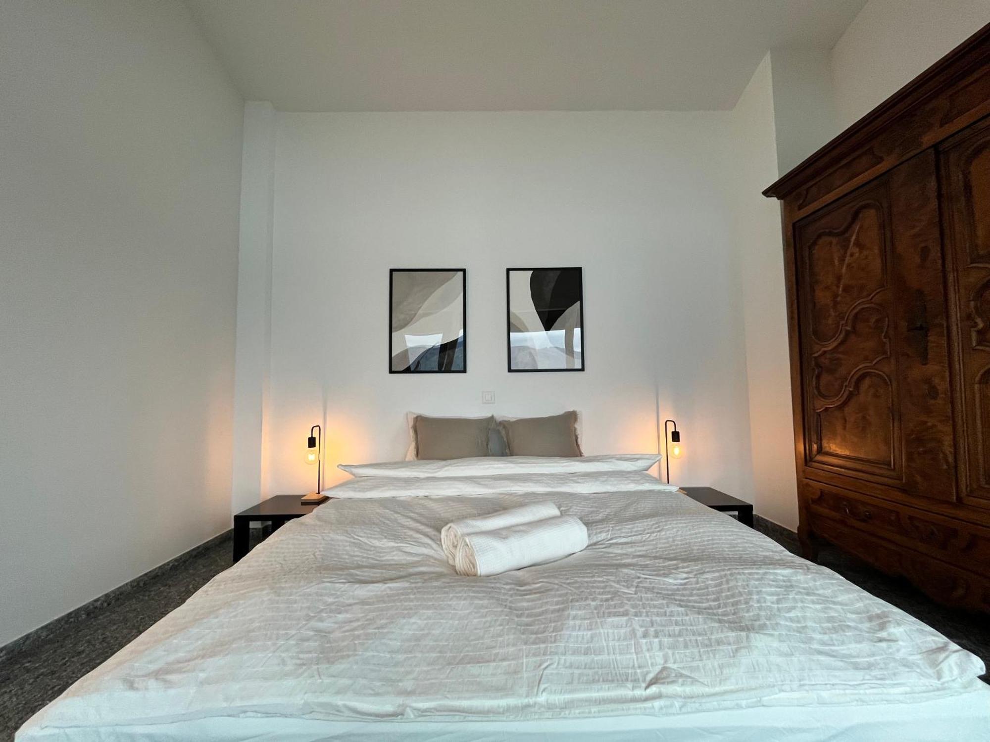 Wohnung Mit Grossartiger Seesicht Und Balkon Spiez Exteriér fotografie